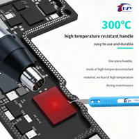 HZY H505 Juego de 5 Cuchillas Multifuncionales para Remover Pegamento, Dureza y Flexibilidad, Aptas para Reparación de Placas Base y Chips de Teléfono