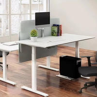 Table de travail électrique mobile moderne E-SHINING avec hauteur réglable pour poste de travail debout à domicile ou au bureau