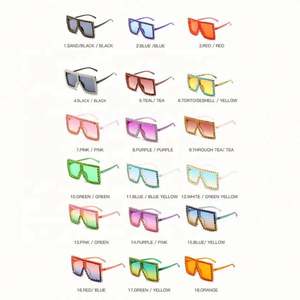 Gafas de Sol con Logotipo Personalizado, Modernas, Elegantes, al por Mayor, Montura Grande, con Pedrería, Protección UV400, Cuadradas, con Diamantes, para Mujer - Product Image 6