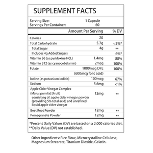 Lipo Gummy Apple Cider Vinegar Supplement with B <strong>Vitamins</strong> Antioxidant Blend for Weight Management Support Energy <strong>Digestion</strong> - Product Image 2