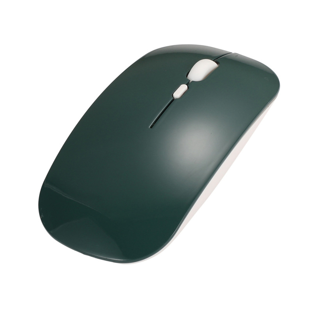 Wireless Mouse Rechargeable and Battery Mouse Ultra-thin Silent Colorful Gaming Mouse for iPad Laptop PC