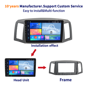 Lecteur d'<span class=keywords><strong>autoradio</strong></span> Meihua 10 pouces tableau de bord panneau Fascia Android lecteur Dvd de voiture cadre pour 2004-2007 <span class=keywords><strong>JEEP</strong></span> <span class=keywords><strong>GRAND</strong></span> <span class=keywords><strong>CHEROKEE</strong></span> - Product Image 3