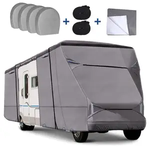 Customize Non Woven Pu Waterproof Breathable Snowproof Uv Protection Rv Cover Limo Motorhomes Cover