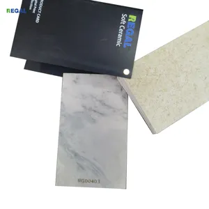 Hot Selling High-quality Flexible Tile Real Slate Soft Ceramic Digital Print Wall Panel Slate 4#