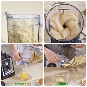 Blender professionnel de comptoir 2200W, robot culinaire de qualité commerciale avec contrôle de vitesse progressif <span class=keywords><strong>et</strong></span> interrupteur de sécurité pour la cuisine - Product Image 4