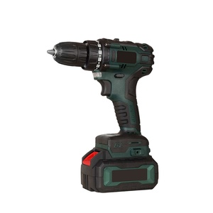 Modelo económico 21V potencia inalámbrica 10mm taladro de impacto eléctrico con 2 baterías - Product Image 1
