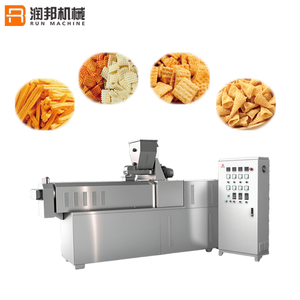 Máquina de corteza de arroz crujiente de grano de comida totalmente automática para pequeñas empresas para hacer Nacho Chips Bugles Snack Foods-Mezclador Freidora Clave - Product Image 2