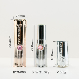 Private Label Luxury Lip Gloss Container <b>Customized</b> Golden Mirror Shine Long Lasting <b>Lipstick</b> for Party Makeup - Product Image 6