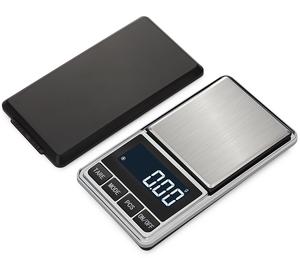 Changxie Mini LCD Hiển Thị Pin Powered Thép Không Gỉ Túi Quy Mô 0.01G Kỹ Thuật Số 1Kg Công Suất Quy Mô Đồ Trang Sức - Product Image 1