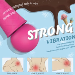 Mejor venta Vibromasseur Producto Sexual-Vibración potente, mango desmontable G-Spot Vibrator para mujeres adultas <span class=keywords><strong>Self</strong></span> - Product Image 6
