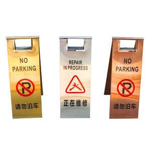 Thép Không Gỉ Bãi Đậu Xe Dấu Hiệu Phản Quang Tấm Kim Loại Biểu Tượng Tùy Chỉnh Cho Tư Nhân Đường Xe Hơi - Product Image 4