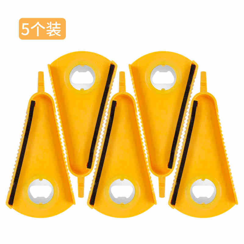 Screw-on can/bottle opener [5 pieces]