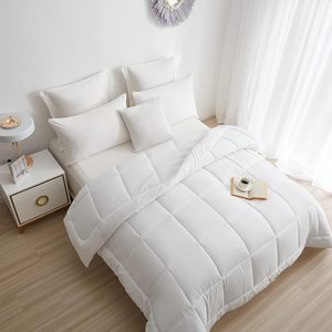 Fluffy Duvet Set, trọng lượng nhẹ len <span class=keywords><strong>Comforter</strong></span>, nhẹ mùa hè <span class=keywords><strong>Comforter</strong></span>/Duvet chèn, 100% tự nhiên Úc len đầy - Product Image 3