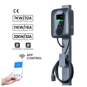 Câble de charge EVSE Ocpp Type 2 11KW <span class=keywords><strong>Prise</strong></span> murale Type Wallbox Chargeur de voiture électrique - Product Image 3