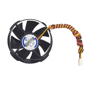 עגול מאוורר FH8025 פלסטיק 80mm x 25mm Brushless מנוע dc 12v 24v 3/ 3.1 אינץ צירי מאוורר