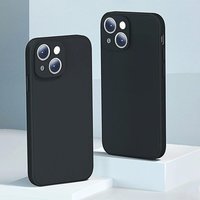 Sıvı silikon iphone için kılıf 16 15 14 13 12 11 Pro Max Mini XS XR X 6 7 8 artı SE yumuşak koruyucu geri darbeye kapak