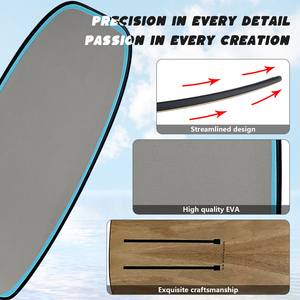 <span class=keywords><strong>Planche</strong></span> en <span class=keywords><strong>carbone</strong></span> OEM ODM 106 cm 16,7 L pour le surf à foil, le skimboard, le kiteboard, l'hydrofoil et le wingfoil, avec sac pour le <span class=keywords><strong>kitesurf</strong></span> - Product Image 3