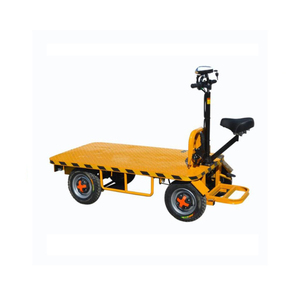 Carro de Carga Eléctrico de Alta Calidad Chino para Logística y Almacenamiento, Carro de Empuje Plano para Carga - Product Image 3