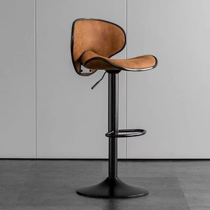 Swivel Tall Kitchen Counter Island Dining Chair with Backs <b>Adjustable</b> Counter Height <b>Bar</b> <b>Stools</b> Set Armless Modern <b>Bar</b> <b>Stools</b> - Product Image 2