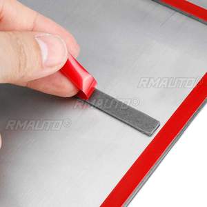 Panneau de commande central de voiture en acier inoxydable pour Tesla Model 3, console centrale décorative, accessoires intérieurs pour voiture Model 3 - Product Image 5