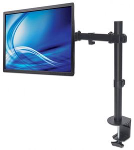 Soporte de Brazo Metálico Ajustable para Monitor con Inclinación de 90 Grados, Brazo para Pantalla LCD en Stock - Product Image 4