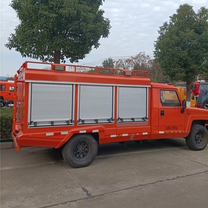 Camión <span class=keywords><strong>de</strong></span> <span class=keywords><strong>Bomberos</strong></span> Todoterreno 4x4 <span class=keywords><strong>en</strong></span> <span class=keywords><strong>Miniatura</strong></span> con Bomba Manual para Suministro <span class=keywords><strong>de</strong></span> Agua - Vehículo <span class=keywords><strong>de</strong></span> Propósito Especial para Rescate <span class=keywords><strong>de</strong></span> Emergencia <span class=keywords><strong>en</strong></span> Incendios Forestales - Product Image 3