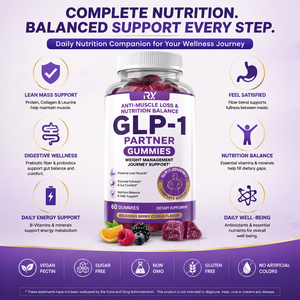 Gummies GLP-1 Partenaire pour l'Équilibre Nutritionnel et la Prévention de la Perte <span class=keywords><strong>Musculaire</strong></span>, Marque Blanche, pour le Soutien au Voyage de Gestion du Poids - Product Image 3