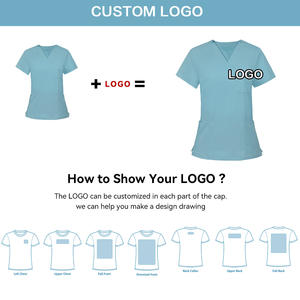 Прямые брюки для врачей больницы на заказ, высокая Больничная форма, милая одежда для кормления, дышащие мужские комплекты для кормления - Product Image 2