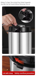 Robot de cuisine personnalisé <span class=keywords><strong>3L</strong></span> Machine à soupe chaude de lait de soja Mélangeur professionnel à grande vitesse <span class=keywords><strong>chauffant</strong></span> en acier inoxydable 2200W pour la cuisine - Product Image 4