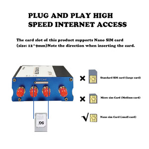 5G CPE Router Mobile T5 esterno 4 antenne custodia in alluminio Plug and Play ad alta <span class=keywords><strong>velocità</strong></span> di accesso a <span class=keywords><strong>Internet</strong></span> - Product Image 4