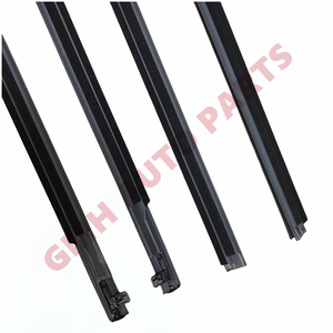 Burlete Moldura de Ventanilla de Coche Sello Exterior para <span class=keywords><strong>Mazda</strong></span> <span class=keywords><strong>3</strong></span> Sedán 2004-2009 Tira de Goma para Ventana Exterior de Puerta Negro - Product Image 4