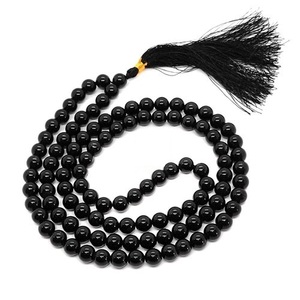Venta al por mayor amatista natural Jap Mala con cuentas de cristal superior para meditación estilo Feng Shui y colección de curación de yoga - Product Image 4