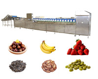 Hoogwaardige fruit- en groentewas-, droog- en sorteermachine, radijs sorteermachine, wortelsorteerlijn, zoete aardappel sorteermachine op maat
