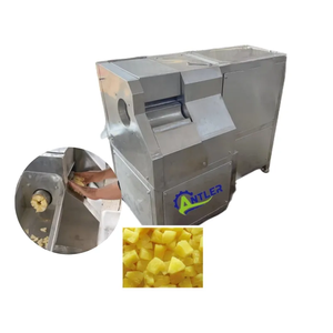 Otomatik ananas soyucu Corer dilimleme makinesi ananas parçaları kesme makinesi - Product Image 2