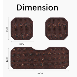 Xiangta All Seasons, juego completo de fundas de asiento de coche con cuentas de madera, estilo deportivo para coche, fundas de asiento automotrices transpirables para <span class=keywords><strong>Toyota</strong></span> Honda - Product Image 2