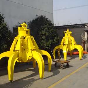 Garra Hidráulica de Rotación Continua de 360° para Excavadora, Tipo Piel de Naranja, para Chatarra Metálica - Product Image 2