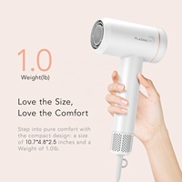 Sèche-cheveux ionique plasma Lena à séchage rapide, moteur sans balais 110000 tr/min, sèche-cheveux haute vitesse BLDC