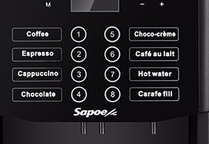 Sapoe Desk Top <b>Fully</b> <b>Automatic</b> Expresso Espresso <b>Coffee</b> <b>Machine</b> - Product Image 2
