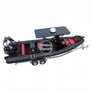 Barco <span class=keywords><strong>de</strong></span> <span class=keywords><strong>Pesca</strong></span> Económico <span class=keywords><strong>de</strong></span> 26 Pies con Casco <span class=keywords><strong>de</strong></span> Aluminio, Diseño Inflable <span class=keywords><strong>de</strong></span> Hypalon/PVC, Certificado CE, para Entusiastas <span class=keywords><strong>de</strong></span> la <span class=keywords><strong>Pesca</strong></span> con Viaje Cómodo - Product Image 6