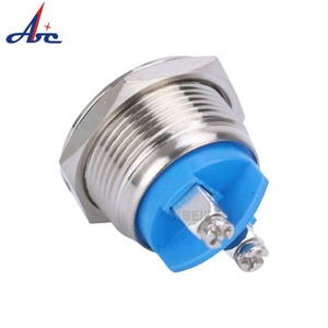 19 Mét momentary kim loại chuông cửa chuyển đổi bắt đầu push <span class=keywords><strong>button</strong></span> cho xe máy - Product Image 2