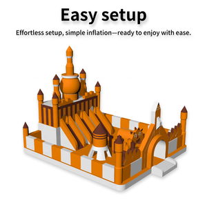 Gigante Air Castle Jumping Castle Slide Combo Jumpers Inflable Parque de Atracciones Interior Inflable Carrera de obstáculos para niños - Product Image 2