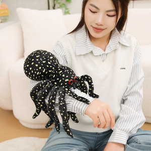Giocattoli Animali Personalizzati, Ragno di Peluche Simulato, Bambola Imbottita di Ragno Stampata in 3D, Oggetto di Scherzo, Decorazione per Halloween, Vendita all'Ingrosso - Product Image 6