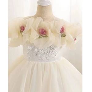 Robe de demoiselle d'honneur MS Fairy Tale Princess pour mariages, robe de cérémonie pour enfants, costume de spectacle - Product Image 4