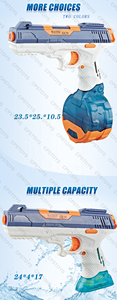 CPS 2 <span class=keywords><strong>1</strong></span> trong suốt nhựa điện súng nước tự động mực nước công suất cao mạnh mẽ hồ bơi ngoài trời đồ chơi - Product Image 6
