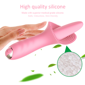 Vibromasseur clitoridien point G et léchant la langue des femmes 10 motifs clitoris pour massage vaginal Produit d'<span class=keywords><strong>orgasme</strong></span> adulte - Product Image 5