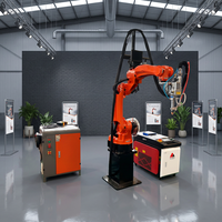 Machine de soudage laser robotisée à 6 axes pour la programmation de robots de soudage 3D, destinée aux cadres de meubles métalliques, aux équipements de fitness et à la construction navale