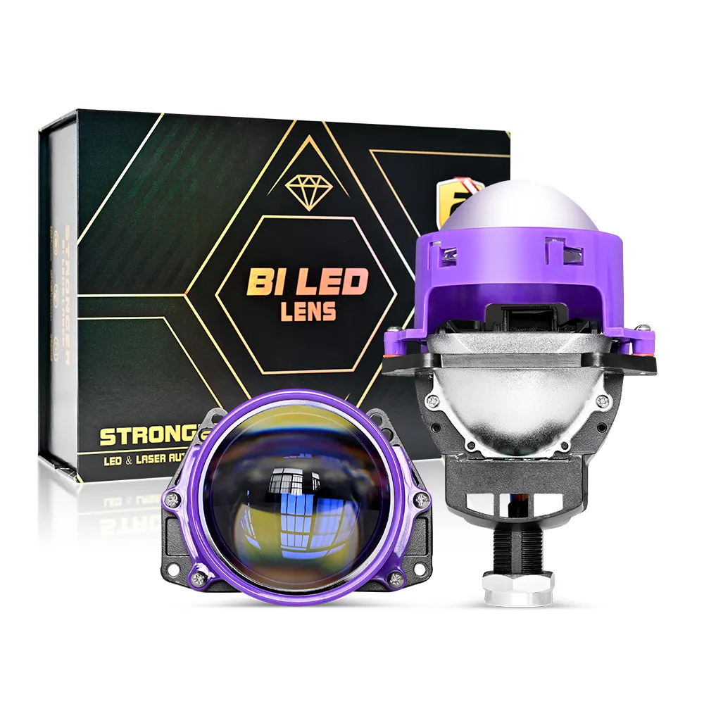 Custom 70W high power 3 inch bi led projector lens car light led lens headlights h4 H7 h11lamp for car bulbs car accessories