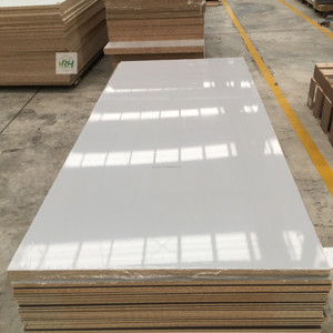 RH üretici yüksek parlak 18mm HDF kurulu melamin UV kontrplak ev mobilya için - Product Image 4