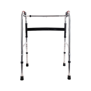 Andador de Acero Inoxidable para Discapacitados, Silla de Ruedas Ajustable en Altura, Plegable, 1 Año de Garantía, Ayuda para Caminar y Rehabilitación para Personas Mayores - Product Image 4