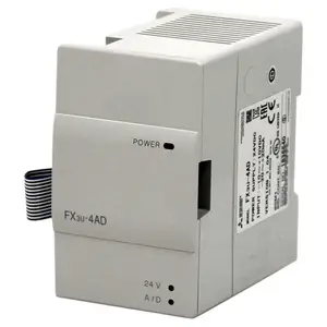 FX3U-4AD Mitsubishi Melsec FX3U 4-Channel Ad Extension Plc Programmeerbare Controller Conversie Module Fx3u4ad